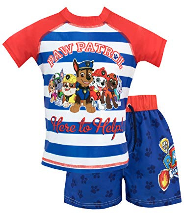PAW PATROL Jungen Zweiteiliger Badeanzug 86
