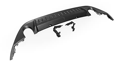 Pour VW Golf 7 GTI GTD Diffuseur Rajout De Pare-Choc Arrière Spoiler Noir 12-16