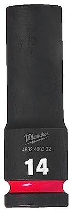 Milwaukee 4932480332 14mm 1/2 Shockwave Deep Impact Socket