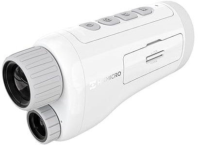 HIKMICRO HEIMDAL H4D Digitales Nachtsicht Monokular mit hochauflösendem 2560 x 1440 Sensor, 3,5 cm (1,39) AMOLED-Bildschirm, integrierte EMMC (32 GB) zum Speichern von Videos und Fotos.