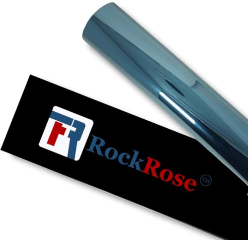 RockRose 50% Nano Ceramic Car Window Tint 50 cm x 3M 2PLY Privacy Film Heat Block, 99% UVR, and 85% IRR Block for Auto or Home Strong Adhesive, Easy Shrink, Plotter Friendly - Charcoal
