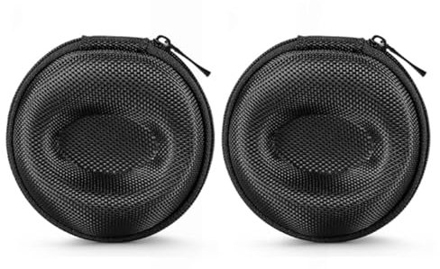 HKzzy Single Watch Cases, 2 Pack Watch Travel Storage Cases Box Multifunction Jewelry Storage Case Organizer for Most Watches Smart Watch and Trinkets