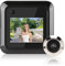 2.4 Peephole Camera, 0.3MP 95° Wide Angle HD Smart Door Viewer with TFT LCD, Manually Photo Recording for 35-110mm Door Panel