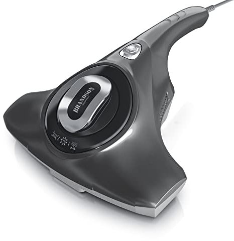 Brandson - Milbenstaubsauger 300W - Matratzensauger Milbensauger mit UV Sterilisationslicht - Schmutzbehälter 150 ml - desinfiziert Betten Bekleidung Polstermöbel - Milbensauger für Allergiker