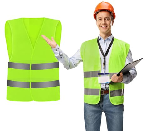 Chyaya Hi Vis Vests,High Visibility Vest Car,Reflective High Vis Jackets,High Visibility Reflective Safety Vest Waistcoats Jacket For Traffic Work, Running