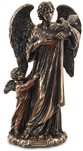 SIGNES GRIMALT by SIGRIS Arcángel Chamuel Figura De Colección Figuras Bronce Colección Clásico Decor and Go