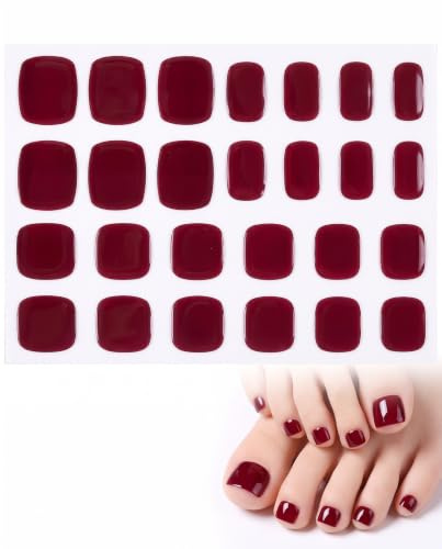 BTACGWP 1 Set Wraps Gel Autocollants Pédicure Sans Lampe Qualité Salon Pour Maison Voyage Quotidien