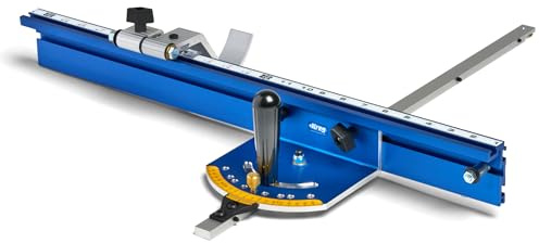 Kreg Precision Miter Gauge System - Adjustable Table Saw Miter Gauge Fence - High Accuracy Angle Cutting Tool - KMS7102