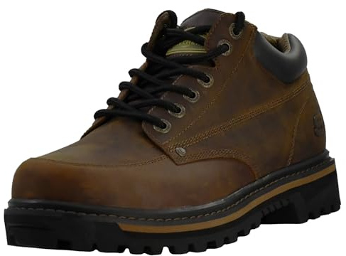 Botas Skechers USA de caballero para trabajo pesado., color marrón, talla 43 EU