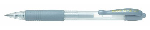 Pilot Gel Pen, Silver, 12 Count (Pack of 1)