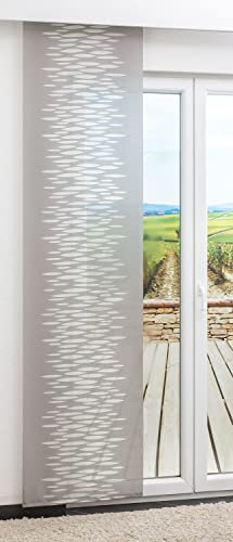 LYSEL Schiebegardine Ministeps transparent in den Maßen 245 cm x 60 cm