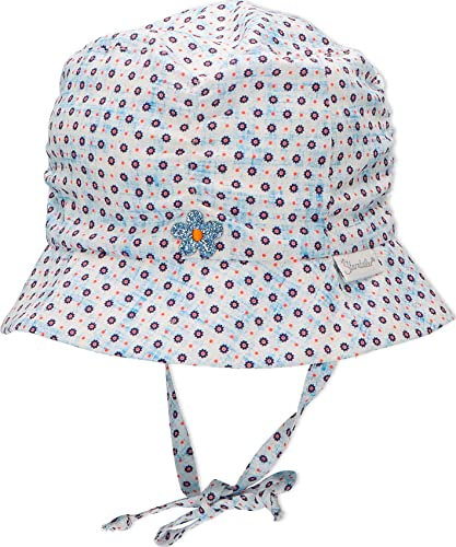 Sterntaler Mädchen Blümli Hut, Weiss, 45, 1402213, Weiß