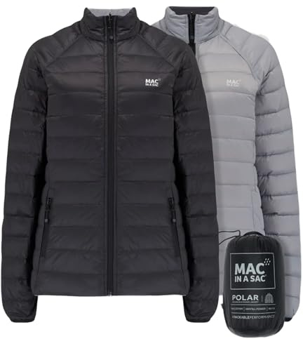 Mac in a Sac Polar2 Woman Jacket Black/Grey T.L