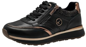 Tamaris Damen Schnürer schwarz 37