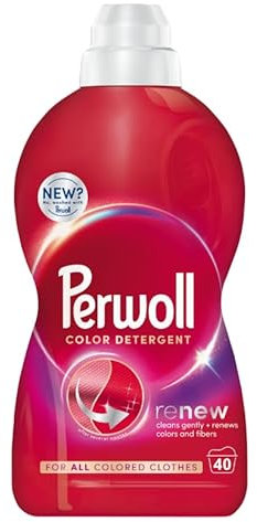 Perwoll Detergente líquido para ropa Renew Color & Fiber (color, 2.0 litros 40 cargas) ¿Nuevo? No, lavado con Perwoll