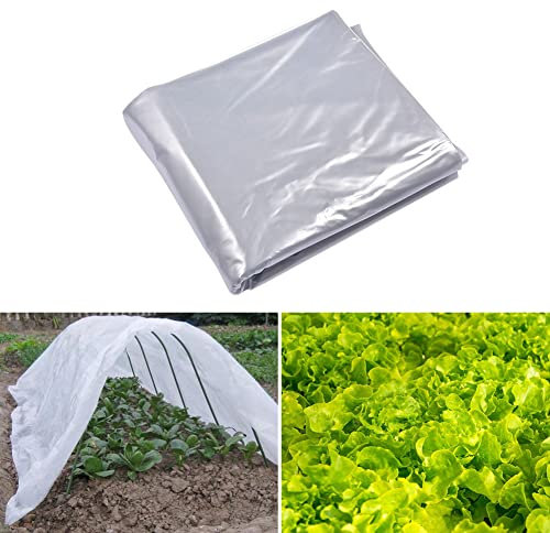 Tunnel da giardino in polietilene resistente con pellicola impermeabile in polietilene, ideale per giardinaggio, agricoltura e serra veranda