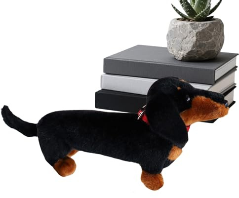 Générique Teckel farci | Jouet de à câliner pour Chien, Animal de Compagnie au Coucher – pour Chambre d'enfant, Bureau, canapé, lit, Salle de Jeux, Voiture, Anniversaire, Vacances
