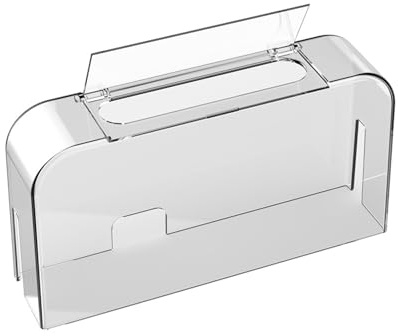 Custodia rigida Guscio protettivo in plastica Copertura antipolvere antigraffio per host NS2 Protezione antipolvere per dock Accessorio per console Copertura dock in plastica trasparente
