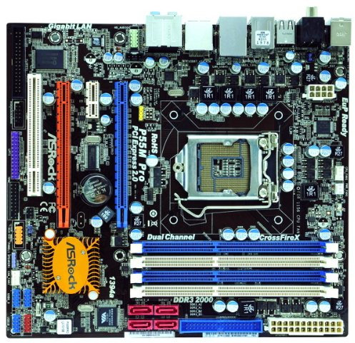 ASRock 1156 P55M PRO/M/ASR Motherboard Intel Socket S/L M-ATX