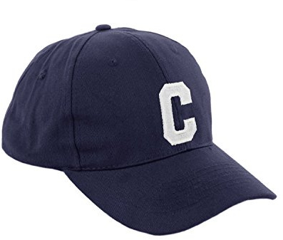 Morefaz Unisex Jungen Mädchen Mütze Baseball Cap Marineblau Hut Kinder Kappe Alphabet A-Z TM (C)