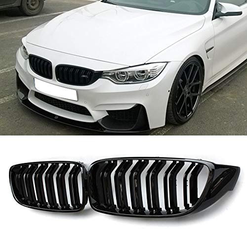 Griglia per radiatore anteriore, nero lucido, a forma di rene, Serie 4 F32 F33 F36 2014-2016