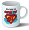 Planetacase - Taza Super Tio Personalizada - Regalo Original para Tios - Taza Desayuno Café 330 mL - Apta Microondas y Lavavajillas - Cerámica, Taza Tio