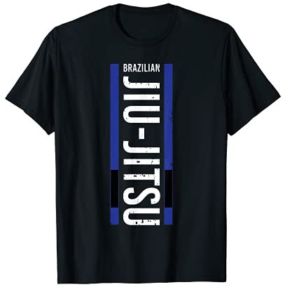 BJJ Blue Belt Geschenk Brazilian Jiu Jitsu Männer Frauen Ehemann Ihn T-Shirt