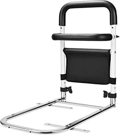 Aomdom Sbarra per Letto Anziani, Sponda Letto Anziani Portatile Sponde Letto Anziani Pieghevole Barriera Letto Barriera di Sicurezza Griglia per Letto per Bambini Adulti E Anziani