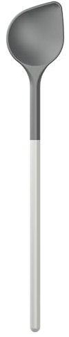 Rosti Optima Kochlöffel Kunststoff, Rührlöffel mit Spitze/Spitzlöffel, Hitzebeständig bis zu 220°C, Spülmaschinenfest, aus Nylon, Länge 31 cm, Durchmesser Kopf 5,5 cm, Weiß