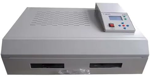 XNYXLPP Horno de reflujo eficiente Tipo cajón, con Calentador, máquina de Soldadura por Infrarrojos automática de 2500 W, para Cuentas de lámpara de sustrato de Aluminio con Chip PCB