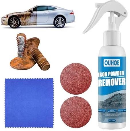 Dongcill Convertitore Ruggine, Spray per Rimuovere la Ruggine, Antiruggine per Ferro, Rimuovi ruggine, Eliminare ruggine, per Metalli//Bici/Auto/Bicicletta