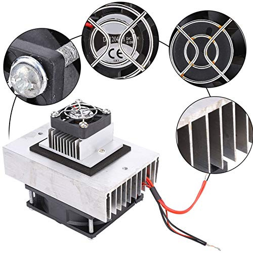 Generic Kit de Système de Refroidissement à Semi-conducteurs, Conception Compacte pour les Projets de Bricolage et le Refroidissement des Animaux Domestiques, Mini Climatiseur 1 Pièce