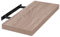 EUGAD Wandregal Wandboard Buchregal Hängeregal DVD CD Regal Holz Board 50cm Eiche 0115QJ