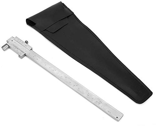Fafeicy 0-200 mm Edelstahl Messschieber, mit Reißnadel, die auf Holz, Kunststoff, Eisen und anderen Materialien zerkratzt werden können