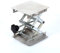 Vikye Edelstahl Hebebühne, 100X100mm Lab-Lift Hebebühnen Stand Rack Schere für wissenschaftliche Experimente