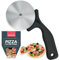 SOL 1pk Pizza Cutter Wheel - Stainless Steel Pizza Cutter for Cutting & Serving Pizza - Dishwasher-Safe Food Grade Pizza Slicer & Kitchen Tool