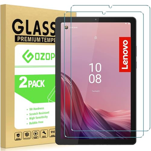 GOZOPO for Lenovo Tab M9 (9.0 inch) 2023 Screen Protector, Screen Anti-Scratch Tempered Glass Film [2 Pack]