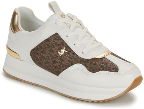 Michael Kors Damen Raina Sneaker, braun, 38 EU