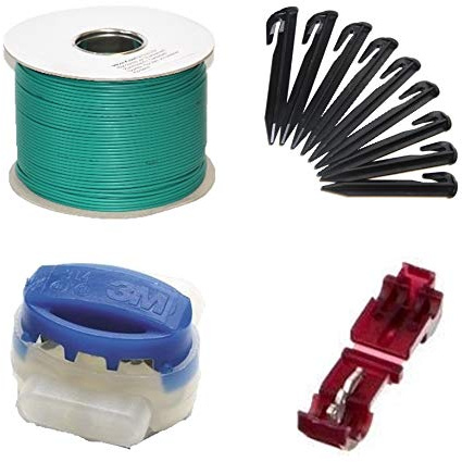 Genisys Installation Set XS+ kompatibel mit Bosch Indego ® 350 400 800 Connect Kabel Haken Verbinder Paket