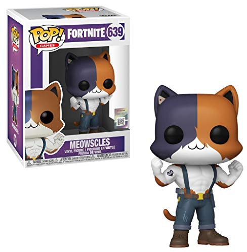 Funko Pop! Games: Fortnite - Meowscles - Figurine en Vinyle à Collectionner - Idée de Cadeau - Produits Officiels - Jouets pour Les Enfants et Adultes - Video Games Fans