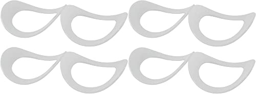 M Shop Italia 4 Flaschenhalter für Kühlschrank Universal kompatibel Bosch Siemens Neff Gaggenau Miele Liebherr Samsung Lg 12008816