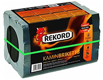Carbone a mattonelle in confezioni da 10 kg. (50 kg)
