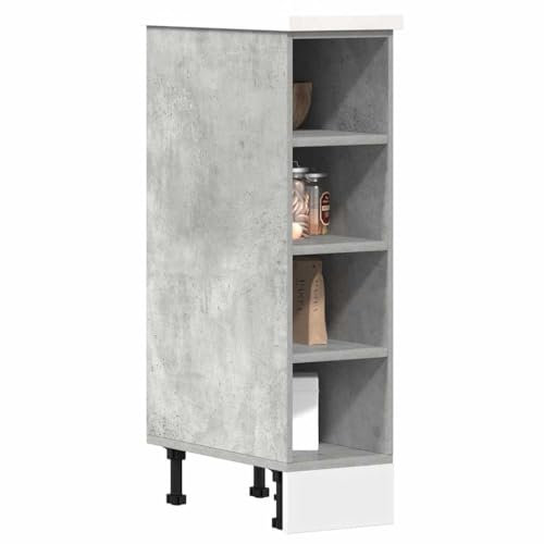 ShGaxin Armario Debajo Fregadero Madera contrachapada Gris, Mueble Cocina, Armario Despensero Cocina, Alacenas Y Vitrinas, Alacena De Cocina, Cocina Muebles - 854187