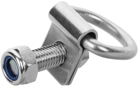 Hoement Anneau D Arrimage D Robuste pour Camion et Remorque Crochet de Fixation avec Vis Ancrage Sûr et Polyvalent pour Charges Lourdes pour Transport Sécurisé