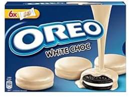 Oreo Kekse mit weisser Schokolade umhüllt