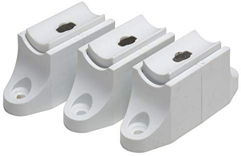 markiso® 3x Kurbelhalter für Rolladenkurbel [Made in Germany] Magnet-Halterung für Markisenkurbel [3-teilig höhenverstellbar], Wandhalterung für Kurbeln mit Ø von 12-17mm |Farbe Weiß