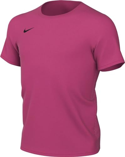 Nike Mixte Enfant Maillot Y NK DF Park VII JSY SS, Vivid Pink/Black, BV6741-616, XL