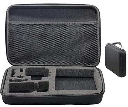 Pikioraz Custodia per Trasporto Action Camera, Valigetta Custodia Compatibile con GoPro, Borsa Rigida per Action Fotocamera per GoPro Hero e Accessori（Grande）