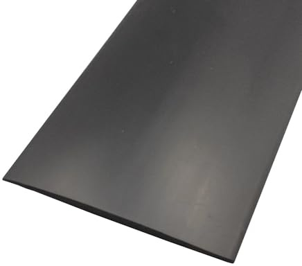 Svart, självhäftande PVC-trimtejp för trädörrkanter, flexibel övergångsremsa för laminatgolv, mellanrumsskydd för dörröppning och vinylgolv