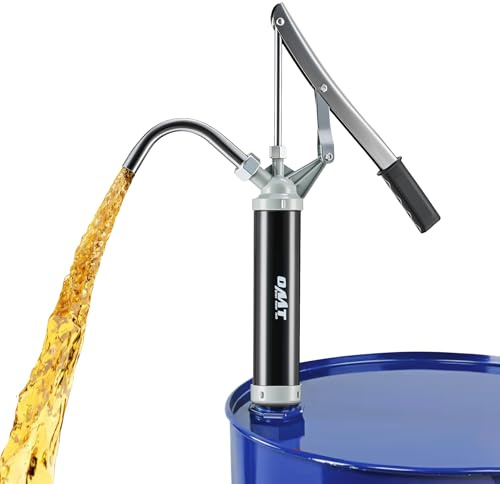 OMT 55 Gallon Drum Pump, Lever Action Barrel Pump for 15 to 55 gal Drums